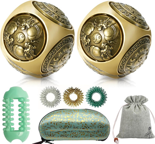 45in baoding balls set - baoding,