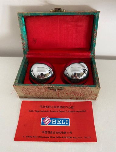 Vintage chinese baoding balls - vintage,