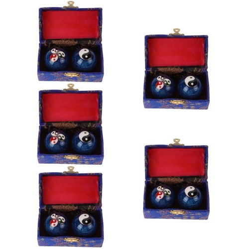 Blue enamel chinese exercise - blue,