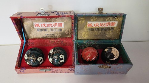 Vintage chinese baoding balls - vintage,